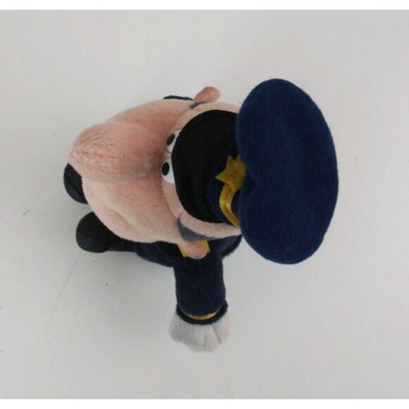 Vintage 1999 Stuffins Frosty The Snowman Police Officer 9" Plush - Picture 7 of 10